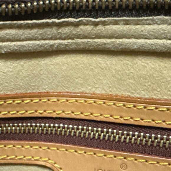 LOUIS VUITTON Brown Monogram Canvas Looping MM Shoulder Bag - Picture 8 of 8